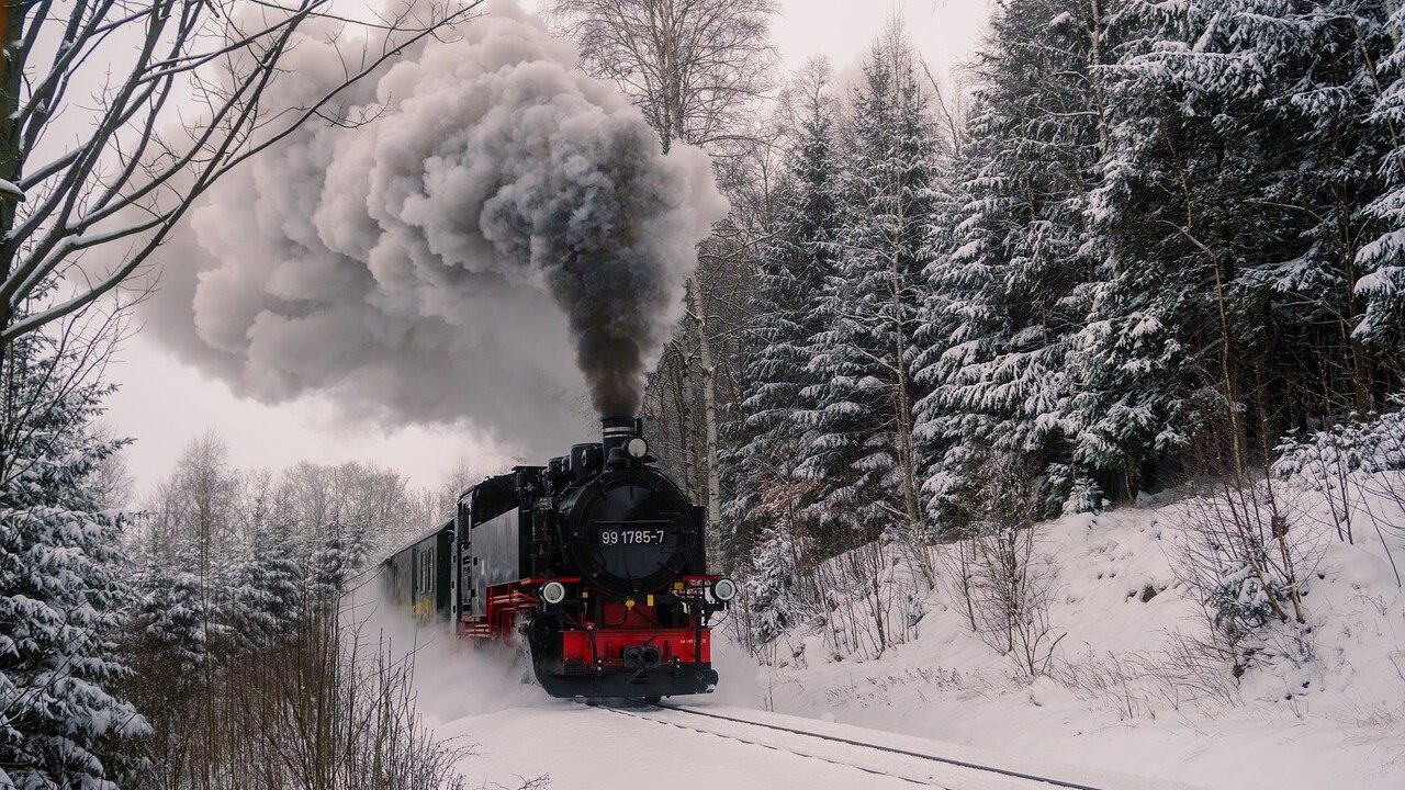 fichtelbergbahn, train, railroad