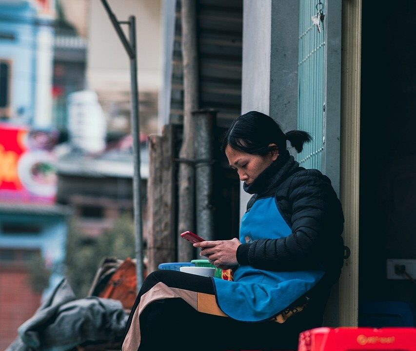 woman, shopping market, lifestyle